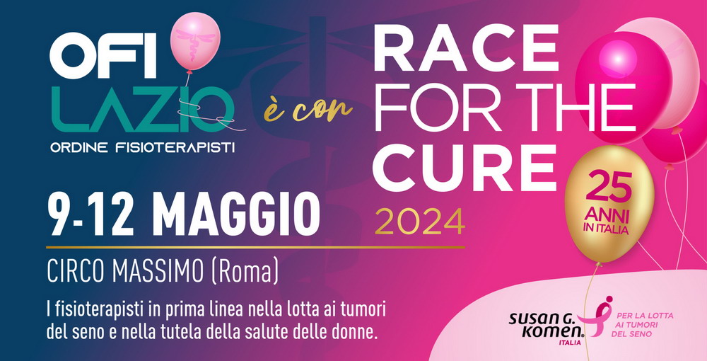 Tumore al seno, OFI Lazio presente alla 25° Race for the cure
