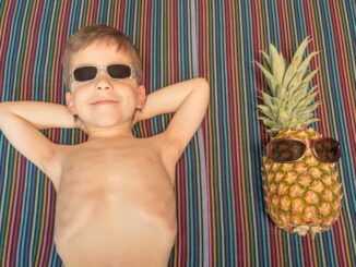 Scottature solari nei bambini: cosa sapere