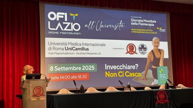 Giornata Mondiale della Fisioterapia: Ofi Lazio porta studenti e professionisti all’università Giornata Mondiale della Fisioterapia: Ofi Lazio porta studenti e professionisti all’università